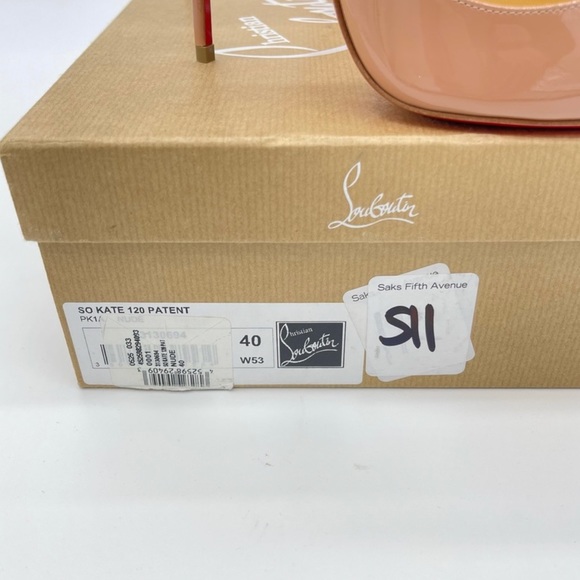 Christian Louboutin So Kate 120 Patent Leather Pumps - Picture 12 of 12